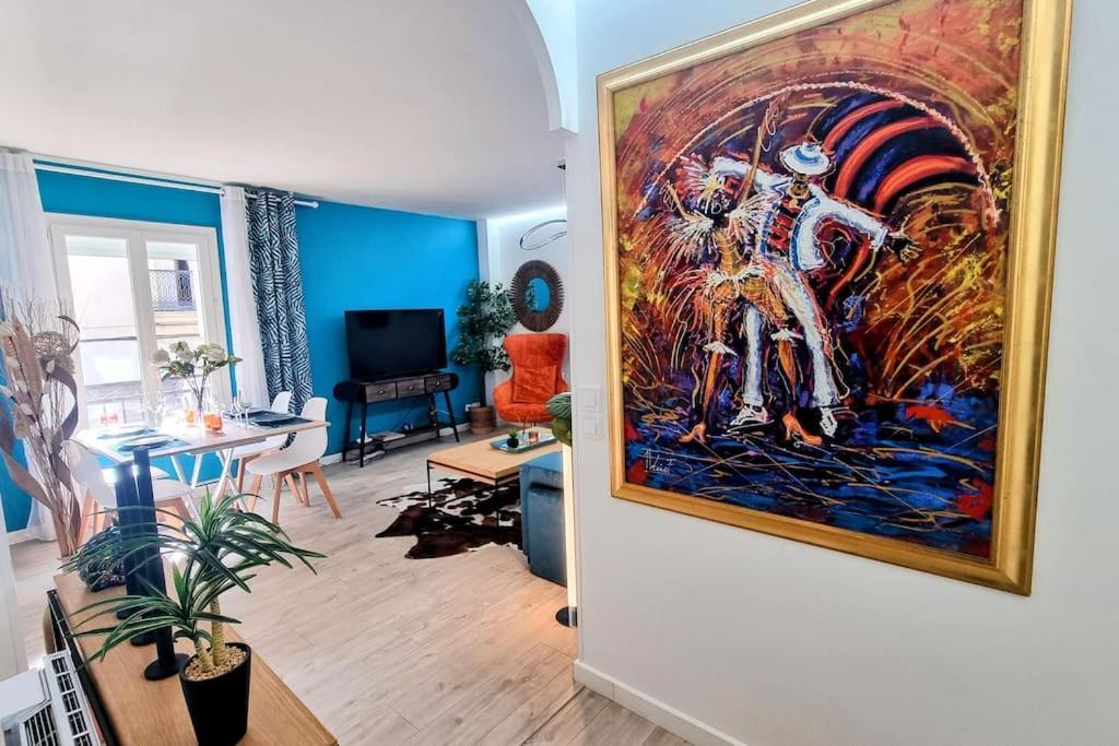 Le Clavel Superbe Deco, Centre Historique, Climatise, Parking A Proximite Apartment Sete Ngoại thất bức ảnh