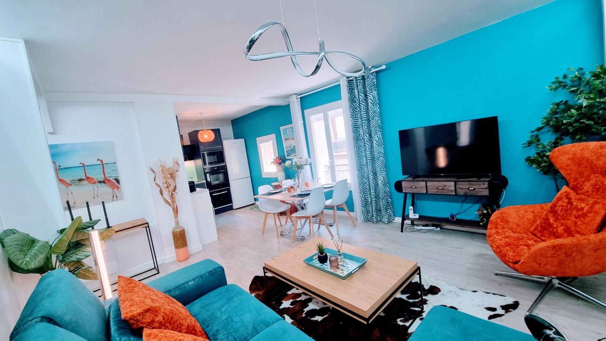 Le Clavel Superbe Deco, Centre Historique, Climatise, Parking A Proximite Apartment Sete Ngoại thất bức ảnh